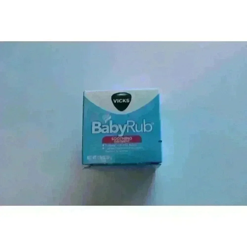 Vicks BabyRub Non-Medicated Chest Rub Soothing Ointment -‎ 1.76 OZ / 50g NIB